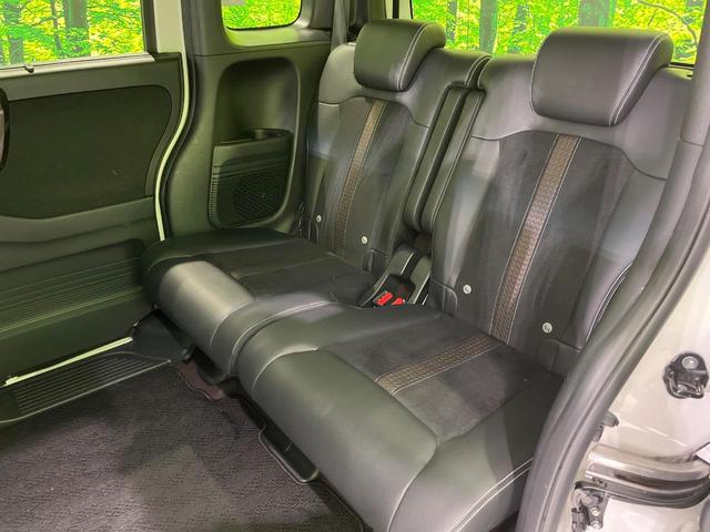 Ｎ－ＢＯＸカスタム Ｇ・Ｌターボホンダセンシング　４ＷＤ　両側電動ドア　バックカメラ　衝突被害軽減システム　レーダークルーズ　禁煙車　ハーフレザーシート　ドラレコ　スマートキー　ＬＥＤヘッド　ビルトインＥＴＣ　純正１５インチアルミ　車線逸脱警報（21枚目）