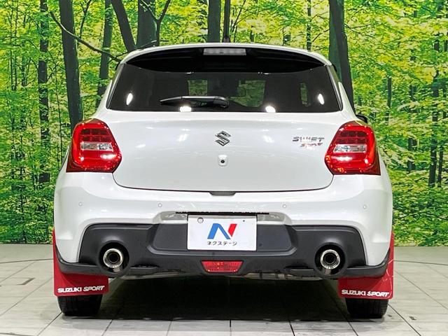 スイフトスポーツ ベースグレード　ＭＴ車　ターボ　８型ＳＤナビ　全周囲カメラ　衝突被害軽減システム　レーダークルーズ　禁煙車　シートヒーター　ドラレコ　スマートキー　ＬＥＤヘッド　ビルトインＥＴＣ　純正１７インチアルミ　車線逸脱警報（16枚目）