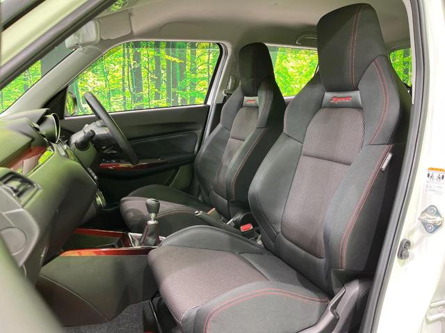 スイフトスポーツ ベースグレード　ＭＴ車　ターボ　８型ＳＤナビ　全周囲カメラ　衝突被害軽減システム　レーダークルーズ　禁煙車　シートヒーター　ドラレコ　スマートキー　ＬＥＤヘッド　ビルトインＥＴＣ　純正１７インチアルミ　車線逸脱警報（23枚目）