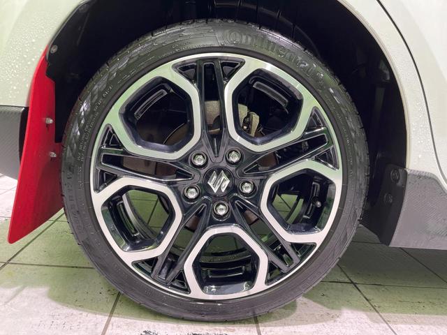 スイフトスポーツ ベースグレード　ＭＴ車　ターボ　８型ＳＤナビ　全周囲カメラ　衝突被害軽減システム　レーダークルーズ　禁煙車　シートヒーター　ドラレコ　スマートキー　ＬＥＤヘッド　ビルトインＥＴＣ　純正１７インチアルミ　車線逸脱警報（56枚目）