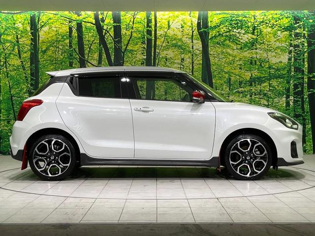 スイフトスポーツ ベースグレード　ＭＴ車　ターボ　８型ＳＤナビ　全周囲カメラ　衝突被害軽減システム　レーダークルーズ　禁煙車　シートヒーター　ドラレコ　スマートキー　ＬＥＤヘッド　ビルトインＥＴＣ　純正１７インチアルミ　車線逸脱警報（61枚目）