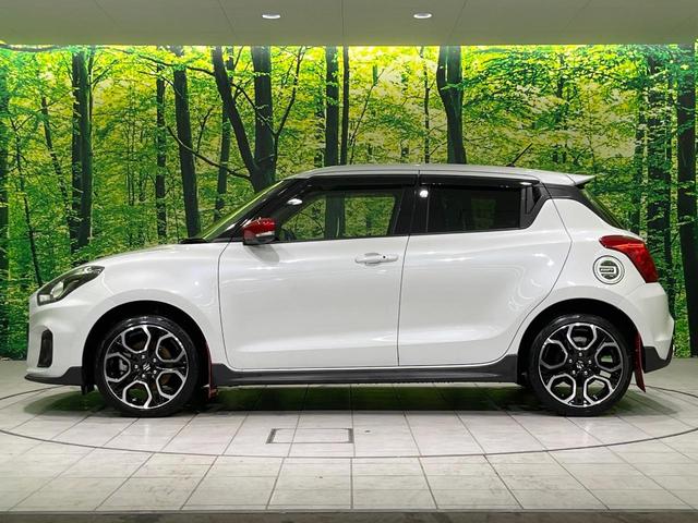 スイフトスポーツ ベースグレード　ＭＴ車　ターボ　８型ＳＤナビ　全周囲カメラ　衝突被害軽減システム　レーダークルーズ　禁煙車　シートヒーター　ドラレコ　スマートキー　ＬＥＤヘッド　ビルトインＥＴＣ　純正１７インチアルミ　車線逸脱警報（63枚目）