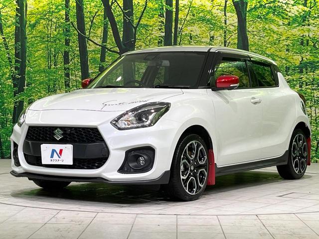 スイフトスポーツ ベースグレード　ＭＴ車　ターボ　８型ＳＤナビ　全周囲カメラ　衝突被害軽減システム　レーダークルーズ　禁煙車　シートヒーター　ドラレコ　スマートキー　ＬＥＤヘッド　ビルトインＥＴＣ　純正１７インチアルミ　車線逸脱警報（66枚目）