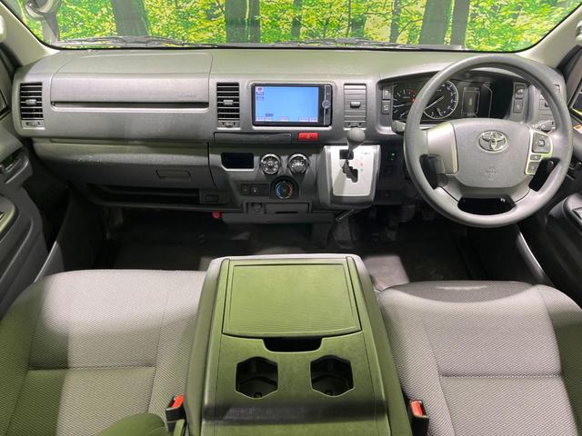 ハイエースバン ロングＤＸ　４ＷＤ　ディーゼル（軽油）　純正ＳＤナビ　全周囲カメラ　衝突被害軽減システム　禁煙車　ビルトインＥＴＣ　オートハイビーム　車線逸脱警報　オートライト　Ｂｌｕｅｔｏｏｔｈ　ＣＤ　ＤＶＤ再生　フルセグ（2枚目）
