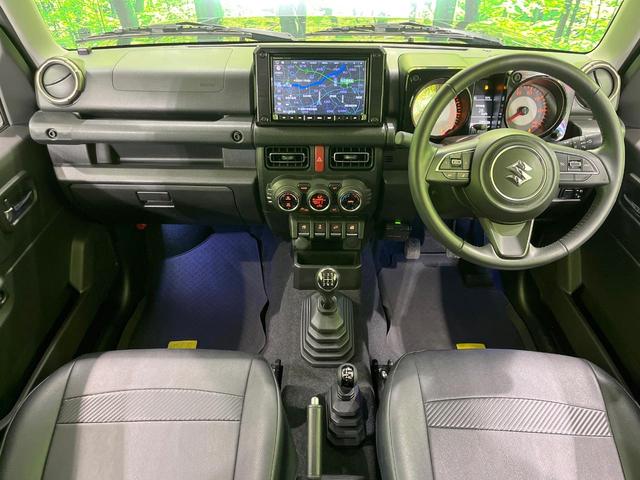 ジムニー ＸＣ　４ＷＤ　ＭＴ車　純正８型ナビ　バックカメラ　衝突被害軽減システム　禁煙車　ドラレコ　スマートキー　ＬＥＤヘッド　ＥＴＣ２．０　クルコン　純正１６インチアルミ　Ｂｌｕｅｔｏｏｔｈ　ＣＤ（2枚目）