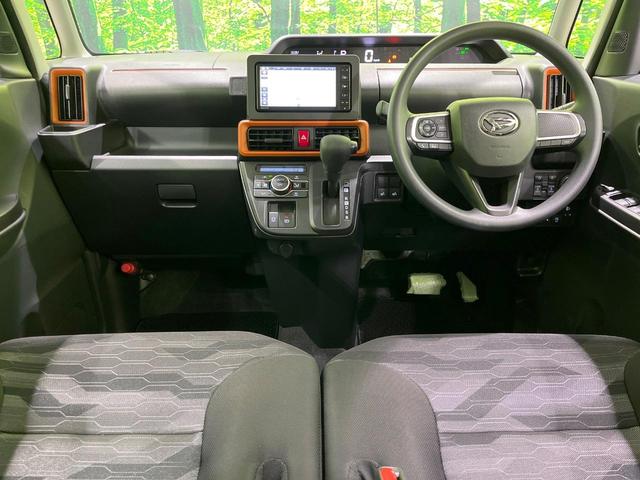 タント ファンクロス　禁煙車　セーフティサポート　純正ナビ　バックカメラ　両側パワースライドドア　シートヒーター　コーナーセンサー　ＬＥＤヘッドライト　Ｂｌｕｅｔｏｏｔｈ　フルセグ　純正１４インチＡＷ　アイドリングストップ（2枚目）