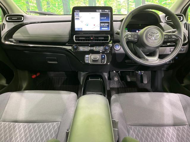 アクア G 禁煙車 セーフティセンス 純正ナビ 全周囲カメラ アクセサリーコンセント シートヒーター レーダークルーズ LEDヘッド オートハイビーム ETC Bluetooth スマートキー オートエアコン(2枚目)