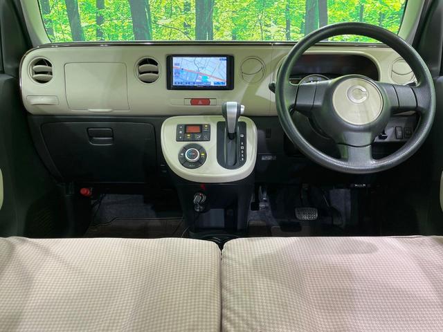 ミラココア ココアX SDナビ バックカメラ 禁煙車 スマートキー オートエアコン CD DVD再生 地デジ アイドリングストップ ドアバイザー プライバシーガラス(2枚目)