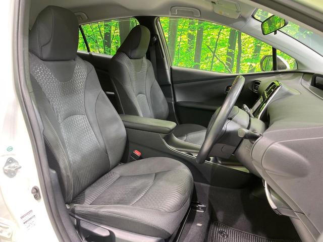 プリウス S SDナビ 禁煙車 スマートキー LEDヘッド ビルトインETC 純正15インチアルミ オートライト オートエアコン CD 地デジ(8枚目)