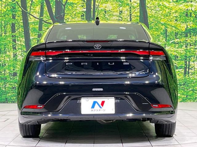 プリウス Z 4WD サンルーフ 全周囲カメラ 衝突被害軽減システム レーダークルーズ 禁煙車 電動リアゲート レザー調シート 前席シートエアコン パワーシート コーナーセンサー スマートキー LEDヘッド(15枚目)