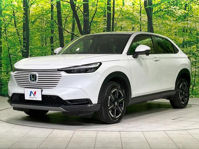 ヴェゼル e:HEV X 4WD 禁煙車 ホンダセンシング SDナビ バックカメラ 寒冷地仕様 アダプティブクルーズ コーナーセンサー LEDヘッド オートハイビーム ETC ドラレコ Bluetooth 純正16インチAW(27枚目)