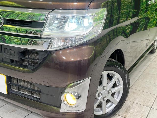 タント カスタムＸ　ＳＡ　４ＷＤ　両側電動スライド　ＳＤナビ　禁煙車　ドラレコ　スマートキー　ＬＥＤヘッド　ＥＴＣ　オートライト　オートエアコン　Ｂｌｕｅｔｏｏｔｈ　ＣＤ　ＤＶＤ再生　フルセグ（13枚目）