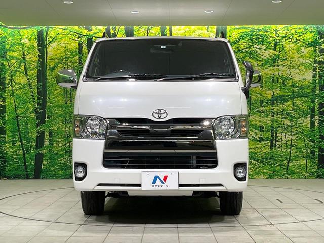 ハイエースバン スーパーＧＬ　ダークプライムＩＩ　４ＷＤ　ディーゼル（軽油）　セーフティセンス　純正ナビ　バックカメラ　レーンアシスト　ＬＥＤヘッド　オートハイビーム　ＥＴＣ　ドラレコ　Ｂｌｕｅｔｏｏｔｈ　フルセグ　純正１５インチＡＷ　スマートキー（14枚目）