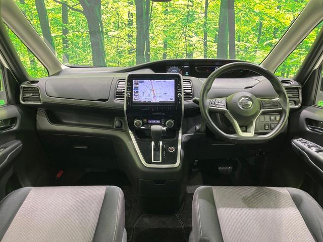 セレナ ハイウェイスター　両側電動スライド　純正９型ナビ　バックカメラ　衝突被害軽減システム　禁煙車　ドラレコ　ＬＥＤヘッド　ＥＴＣ　クルコン　オートエアコン　リアオートエアコン　Ｂｌｕｅｔｏｏｔｈ　純正１６インチアルミ（2枚目）