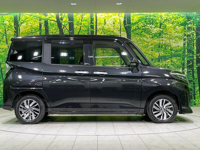 ルーミー カスタムＧ　両側電動スライド　パノラマモニター　衝突被害軽減システム　レーダークルーズ　禁煙車　コーナーセンサー　ＬＥＤヘッド　ビルトインＥＴＣ　純正１４インチアルミ　オートライト　オートエアコン（30枚目）