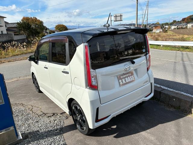 ムーヴ カスタム RS 4WD ターボ 純正8インチナビTV ETC バックカメラ 純正ドラレコ 純正アルミ ワンオーナー タイミングチェーン LEDヘッドライト プッシュスタート エコアイドル スマートキー(6枚目)