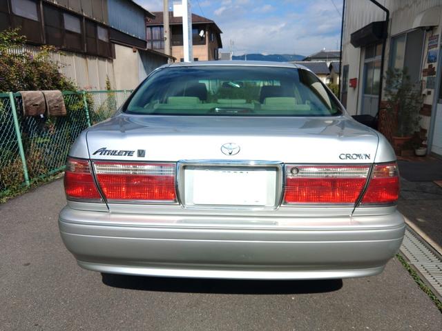 クラウン アスリートV ターボ! ワンオーナー! ステアシフトマチック!タイベル交換ステッカー83000KM!(3枚目)