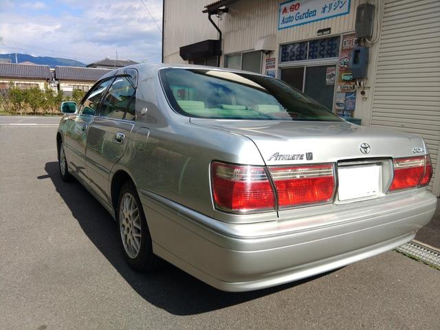 クラウン アスリートV ターボ! ワンオーナー! ステアシフトマチック!タイベル交換ステッカー83000KM!(9枚目)