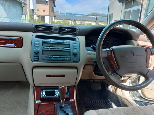 クラウン アスリートV ターボ! ワンオーナー! ステアシフトマチック!タイベル交換ステッカー83000KM!(15枚目)