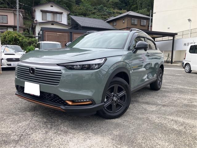 ヴェゼル ｅ：ＨＥＶ　Ｘ・ＨｕＮＴパッケージ　クルーズコントロール　衝突被害軽減ブレーキ　ソナー　ＬＥＤライト　ルーフレール　シートヒーター　オートライト　４ＷＤ　スマートキー　オートハイビーム　レーンキープアシスト（7枚目）