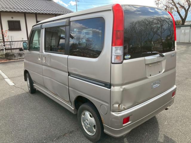 バモス Ｌ　関東ＡＡ正規仕入車両　４ＷＤ　５ＭＴ　マニュアル　修復歴無し　４ＷＤ　５ＭＴ　実走行６５２００ｋｍ　外装ボコボコ（23枚目）