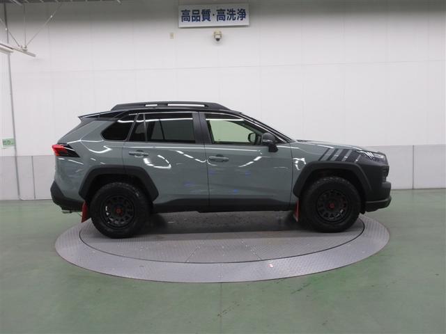 RAV4 ハイブリッドアドベンチャー オフロードパッケージII 4WD フルセグ メモリーナビ ミュージックプレイヤー接続可 バックカメラ 衝突被害軽減システム ETC ドラレコ LEDヘッドランプ(5枚目)