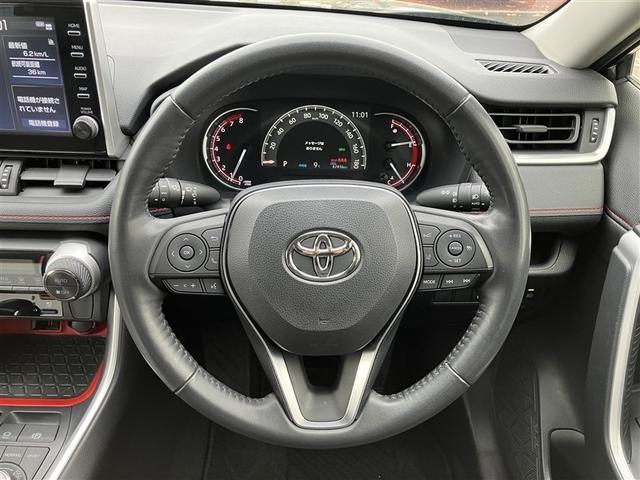 RAV4 アドベンチャー 革シート 4WD ミュージックプレイヤー接続可 バックカメラ 衝突被害軽減システム ETC LEDヘッドランプ 記録簿(14枚目)