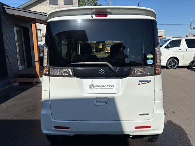 スペーシアカスタム ＸＳ　前席シートヒーター　ｉストップ　イモビライザー　パワーウィンド　ＰＳ　フルフラット　Ｓキー　助手席エアバッグ　ＡＡＣ　ベンチシート　ＡＢＳ　衝突安全ボディ　運転席エアバック　キーレススタート　４ｗｄ（4枚目）