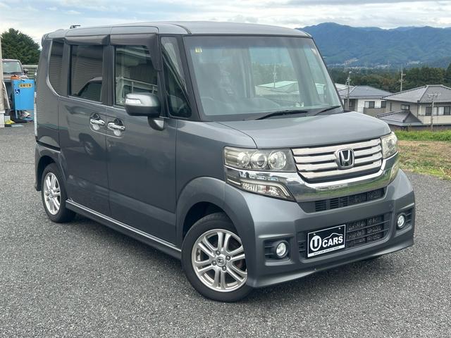 N-BOXカスタム G・Lパッケージ 正規AA仕入れ★第三者機関査定済み★実走行★法定整備★車検2年★人気のカスタム★パワースライドドア★ナビ★(3枚目)