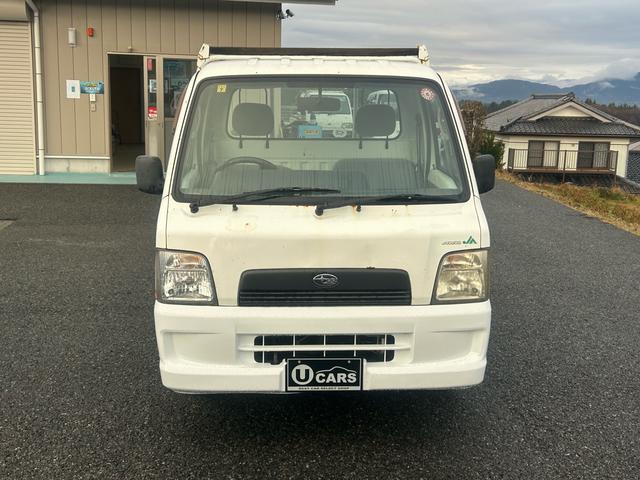 サンバートラック ＴＣ　正規ＡＡ仕入れ★第三者機関査定済み★修復歴なし★車検２年★法定整備★エアコン★パワステ★４ＷＤ★マニュアル★飛び石新品フロントガラス★（4枚目）