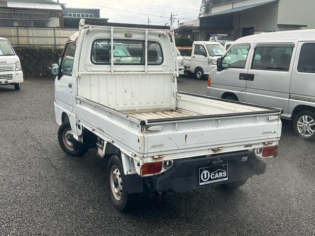 サンバートラック ＴＣ　正規ＡＡ仕入れ★第三者機関査定済み★修復歴なし★車検２年★法定整備★エアコン★パワステ★４ＷＤ★マニュアル★飛び石新品フロントガラス★（7枚目）