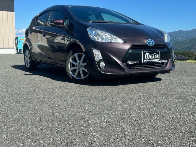 アクア S ★中期アクア★燃費の良さを体験してください★実走行済み★人気急上昇中★記録簿お付けいたします★車検R8/9月★(2枚目)