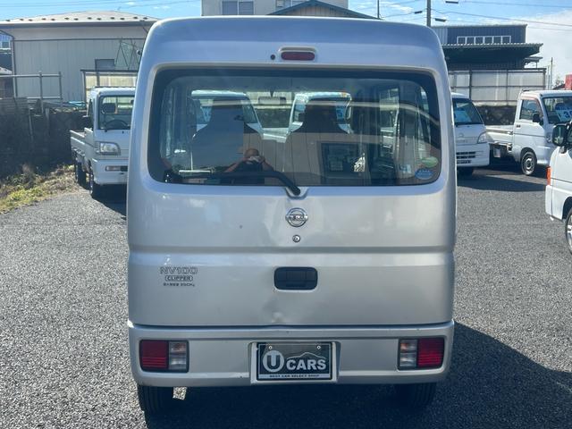 ＮＶ１００クリッパーバン ＤＸ　正規ＡＡ仕入れ★第三者機関査定済み★実走行★車検２年★法定整備★４ＷＤ★マニュアル★ハイルーフ★黒ナンバー取得もお任せください★エアバック★（8枚目）