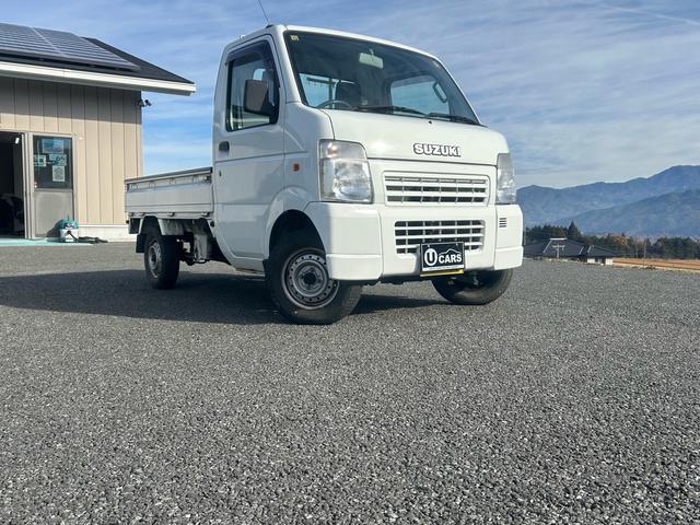 キャリイトラック ＫＣ　距離若★４ＷＤ★軽トラ軽バン在庫仕入れ強化中★エアコン、パワステ無★（2枚目）