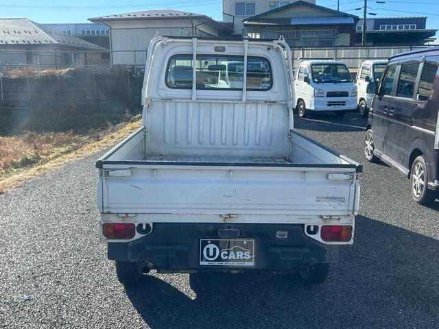サンバートラック ＴＣ　正規ＡＡ仕入れ★第三者機関査定済み★実走行★車検Ｒ８年７月★即納車★エアコン★パワステ★４Ｗｄ★希少オートマ★軽トラ・軽箱専門店★在庫台数２００台以上★サブスク・レンタルもＤ－ＡＵＴＯ★（8枚目）