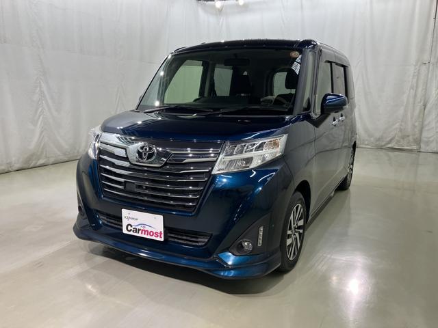 ルーミー カスタムＧ　４ＷＤ　ＬＥＤヘッドライト　社外ＳＤナビ　ワンセグＴＶ　ＣＤ再生　ＳＤカード　全周囲カメラ　両側電動スライドドア　クルーズコントロール　　純正１４インチアルミ　社外アルミスタッドレスタイヤセット（2枚目）