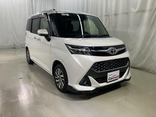 タンク カスタムG LEDヘッドライト 純正SDナビ フルセグTV USB/HDMI接続 両側電動スライドドア ETC ドライブレコーダー スマートアシスト 純正14インチアルミホイール(4枚目)