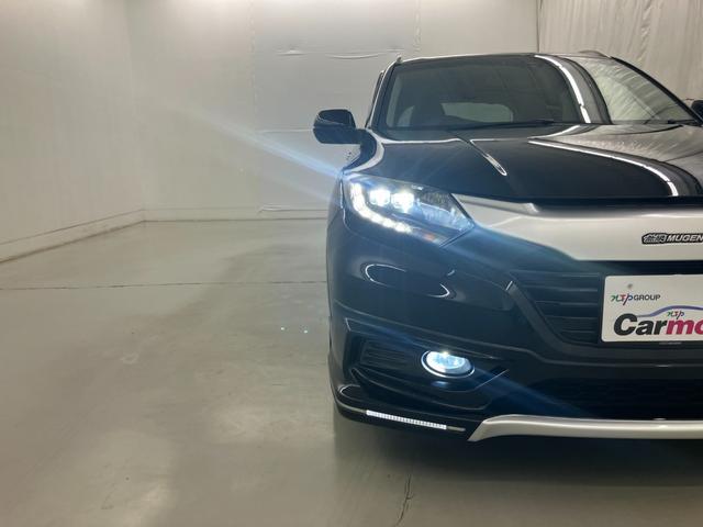 ヴェゼル ハイブリッドＺ　ＬＥＤヘッドライト　純正ＳＤナビ　フルセグＴＶ　ＣＤ／ＤＶＤ再生　Ｂｌｕｅｔｏｏｔｈ／ＵＳＢ接続　バックモニター　ＥＴＣ　無限フルエアロ１８インチアルミ　スマートキー（42枚目）