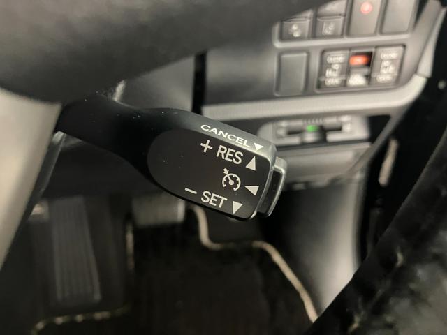 クルーズコントロール付です。速度を設定するとアクセルを踏んでなくても設定速度で走り続ける装置です。危険回避機能は付いてませんので、常に周りに注意し必要に応じて危険回避などを行ってください。