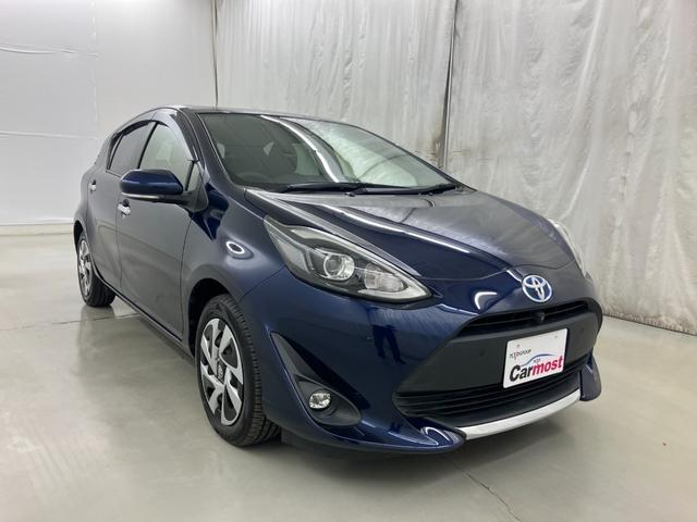 アクア Ｓスタイルブラック　ＬＥＤヘッドライト　純正ＳＤナビ　フルセグＴＶ　ＣＤ／ＤＶＤ再生　Ｂｌｕｅｔｏｏｔｈ接続　全周囲カメラ　ＥＴＣ　ドライブレコーダー　スマートキー　トヨタセーフティーセンス（4枚目）