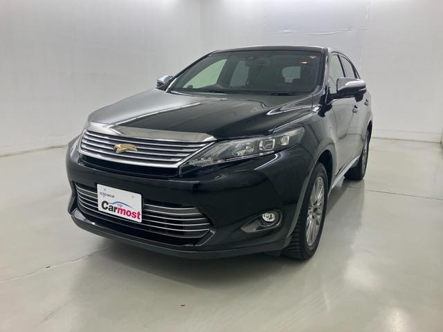 ハリアー プレミアム LEDヘッドライト 社外SDナビ 後席モニター フルセグTV CD/DVD再生 Bluetooth接続 電動バックドア ETC ドライブレコーダー 純正18インチアルミ(2枚目)