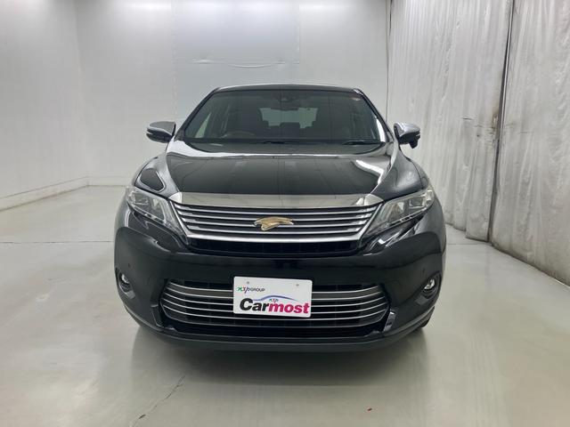 ハリアー プレミアム LEDヘッドライト 社外SDナビ 後席モニター フルセグTV CD/DVD再生 Bluetooth接続 電動バックドア ETC ドライブレコーダー 純正18インチアルミ(3枚目)