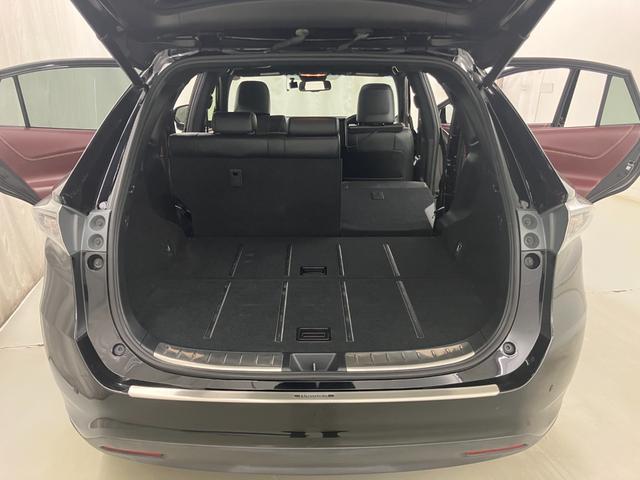 ハリアー プレミアム LEDヘッドライト 社外SDナビ 後席モニター フルセグTV CD/DVD再生 Bluetooth接続 電動バックドア ETC ドライブレコーダー 純正18インチアルミ(39枚目)