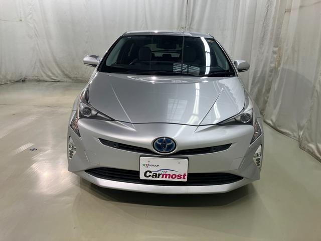 プリウス A LEDヘッドライト 純正SDナビ フルセグTV CD/DVD再生 Bluetooth接続 バックモニター ETC ドライブレコーダー スマートキー 純正15インチアルミ(3枚目)