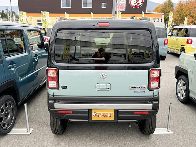 ハスラー タフワイルド　４ＷＤ　届出済未使用車　クリアランスソナー　クルーズコントロール　衝突被害軽減システム　ＬＥＤヘッドランプ　ヘッドライトウォッシャー　スマートキー　アイドリングストップ　シートヒーター　盗難防止（5枚目）