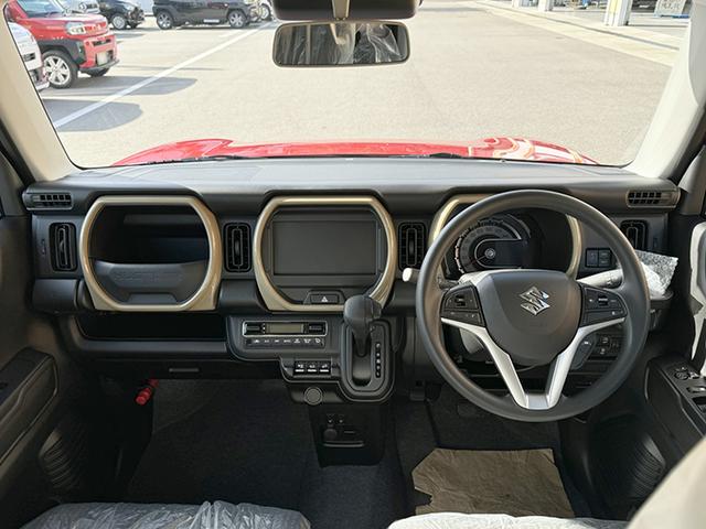 ハスラー ハイブリッドＧ　４ＷＤ　届出済未使用車　クリアランスソナー　クルーズコントロール　衝突被害軽減システム　ＬＥＤヘッドランプ　スマートキー　アイドリングストップ　シートヒーター　ＣＶＴ　盗難防止　ＡＢＳ　横滑り防止（6枚目）