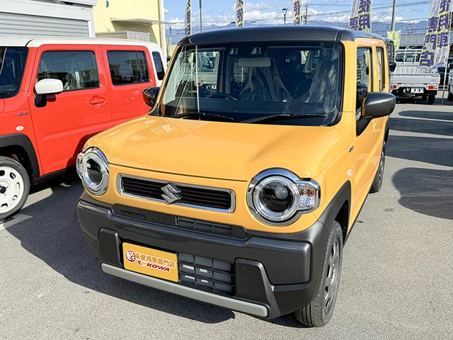 ハスラー ハイブリッドＧ　４ＷＤ　届出済未使用車　クリアランスソナー　クルーズコントロール　衝突被害軽減システム　ＬＥＤヘッドランプ　スマートキー　アイドリングストップ　ＣＶＴ　盗難防止　ＡＢＳ　横滑り防止　衝突安全ボディ（2枚目）