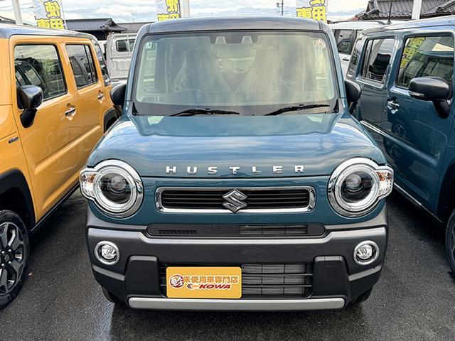 ハスラー ハイブリッドＸ　４ＷＤ　届出済未使用車　リアランスソナー　オートクルーズコントロール　レーンアシスト　衝突被害軽減システム　ＬＥＤヘッドランプ　スマートキー　アイドリングストップ　ＣＶＴ　盗難防止　ＡＢＳ　横滑り防止（3枚目）