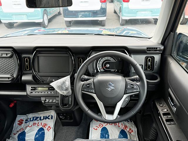 ハスラー ハイブリッドＸ　４ＷＤ　届出済未使用車　リアランスソナー　オートクルーズコントロール　レーンアシスト　衝突被害軽減システム　ＬＥＤヘッドランプ　スマートキー　アイドリングストップ　ＣＶＴ　盗難防止　ＡＢＳ　横滑り防止（7枚目）