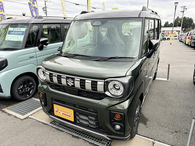 スペーシアギア ハイブリッドＸＺ　４ＷＤ　両側スライドドア　クリアランスソナー　オートクルーズコントロール　衝突被害軽減システム　オートライト　ＬＥＤヘッドランプ　スマートキー　アイドリングストップ（2枚目）